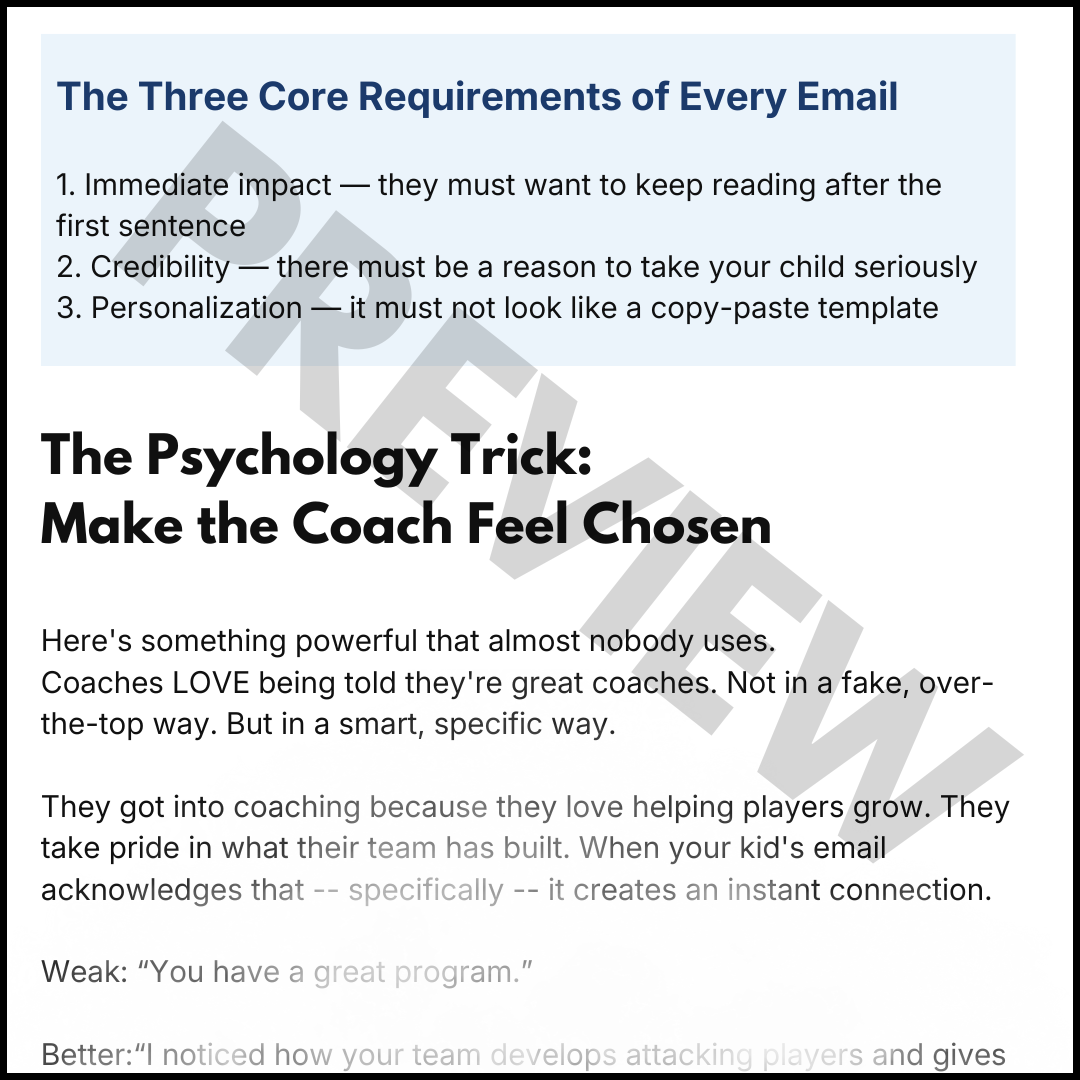 The Ultimate College Soccer Recruitment Playbook